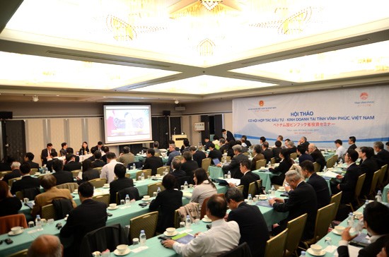 Hội thảo ở Tokyo về “Cơ hội hợp tác đầu tư - kinh doanh tại Vĩnh Phúc”  - ảnh 1
